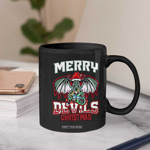 Jersey Devil Coffee Mug Merry Devils Christmas Cryptid Gift TS12 Print Your Wear