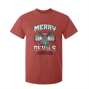 Jersey Devil T Shirt For Kid Merry Devils Christmas Cryptid Gift TS12 Red Print Your Wear