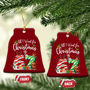 All I Want For Xmas Is 67 Ceramic Ornament Trending Meme Holiday Gift TS12 Print Your Wear