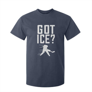 Got Ice T Shirt For Kid Funny Youth Ice Hockey Gift TS12 Navy Print Your Wear