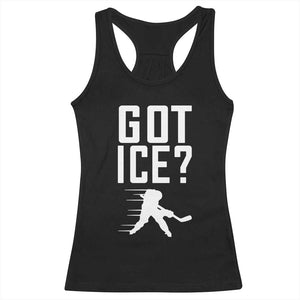 Got Ice Racerback Tank Top Funny Youth Ice Hockey Gift TS12 Black Print Your Wear