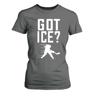 Got Ice T Shirt For Women Funny Youth Ice Hockey Gift TS12 Dark Heather Print Your Wear