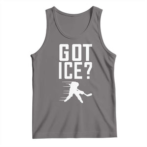 Got Ice Tank Top Funny Youth Ice Hockey Gift TS12 Deep Heather Print Your Wear