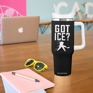 Got Ice Tumbler With Handle Funny Youth Ice Hockey Gift TS12 Print Your Wear