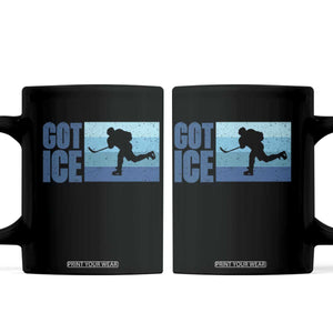 Got Ice Coffee Mug Ocean Blue Retro Ice Hockey Sport Lover Gift TS12 Black Print Your Wear