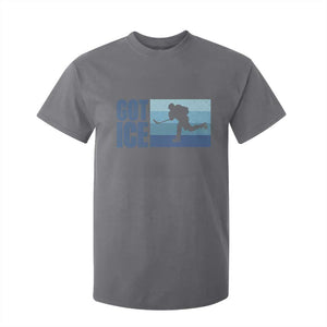 Got Ice T Shirt For Kid Ocean Blue Retro Ice Hockey Sport Lover Gift TS12 Charcoal Print Your Wear