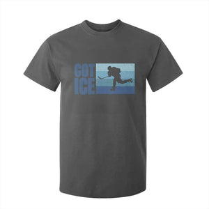 Got Ice T Shirt For Kid Ocean Blue Retro Ice Hockey Sport Lover Gift TS12 Dark Heather Print Your Wear