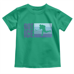 Got Ice Toddler T Shirt Ocean Blue Retro Ice Hockey Sport Lover Gift TS12 Irish Green Print Your Wear