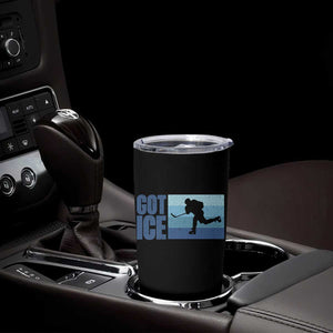 Got Ice Tumbler Cup Ocean Blue Retro Ice Hockey Sport Lover Gift TS12 Print Your Wear
