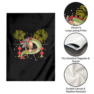 Funny Marcus The Worm Meme Garden Flag Viral Lunar New Year TS12 Print Your Wear