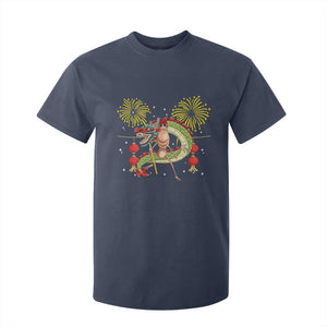 Funny Marcus The Worm Meme T Shirt For Kid Viral Lunar New Year TS12 Navy Print Your Wear