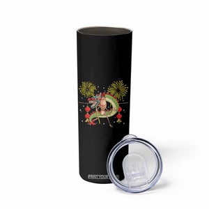 Funny Marcus The Worm Meme Skinny Tumbler Viral Lunar New Year TS12 Print Your Wear