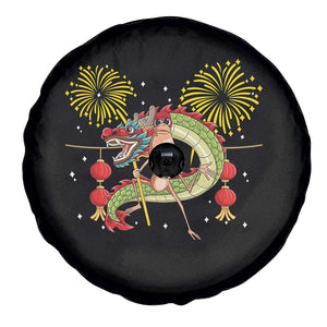Funny Marcus The Worm Meme Spare Tire Cover Viral Lunar New Year TS12 Print Your Wear