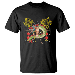 Funny Marcus The Worm Meme T Shirt Viral Lunar New Year TS12 Black Print Your Wear