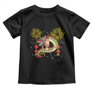 Funny Marcus The Worm Meme Toddler T Shirt Viral Lunar New Year TS12 Black Print Your Wear