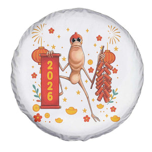 Marcus The Worm Lunar New Year Meme Spare Tire Cover Trendy Gag Gift TS12 Print Your Wear