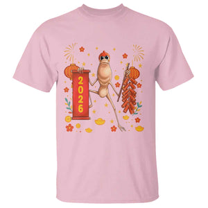Marcus The Worm Lunar New Year Meme T Shirt Trendy Gag Gift TS12 Light Pink Print Your Wear
