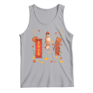 Marcus The Worm Lunar New Year Meme Tank Top Trendy Gag Gift TS12 Athletic Heather Print Your Wear