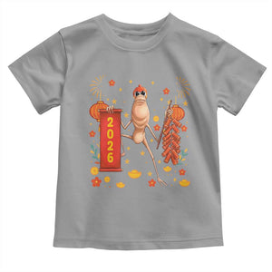 Marcus The Worm Lunar New Year Meme Toddler T Shirt Trendy Gag Gift TS12 Sport Gray Print Your Wear