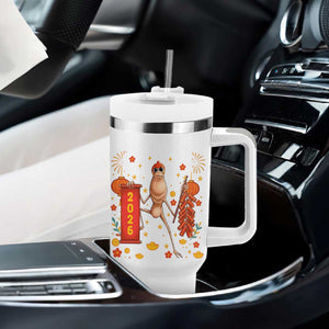 Marcus The Worm Lunar New Year Meme Tumbler With Handle Trendy Gag Gift TS12 Print Your Wear