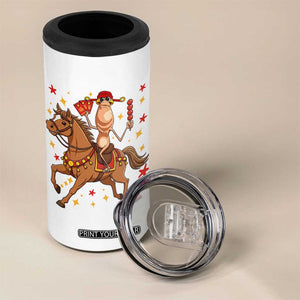 Funny Marcus The Worm Lunar New Year 4 in 1 Can Cooler Tumbler Viral Meme TS12 Print Your Wear