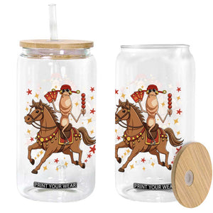 Funny Marcus The Worm Lunar New Year Glass Can Viral Meme TS12 Print Your Wear
