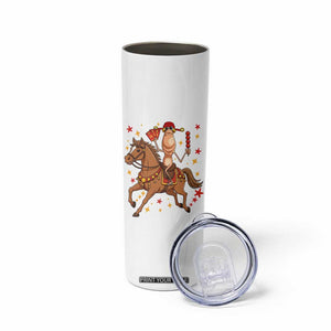 Funny Marcus The Worm Lunar New Year Skinny Tumbler Viral Meme TS12 Print Your Wear