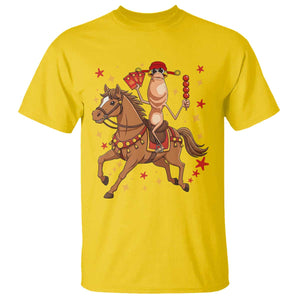 Funny Marcus The Worm Lunar New Year T Shirt Viral Meme TS12 Daisy Print Your Wear