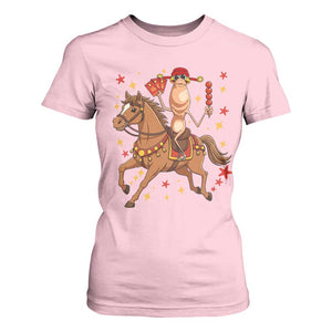 Funny Marcus The Worm Lunar New Year T Shirt For Women Viral Meme TS12 Light Pink Print Your Wear