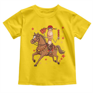 Funny Marcus The Worm Lunar New Year Toddler T Shirt Viral Meme TS12 Daisy Print Your Wear