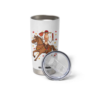 Funny Marcus The Worm Lunar New Year Tumbler Cup Viral Meme TS12 Print Your Wear