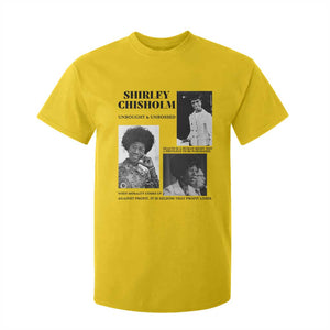 Shirley Chisholm Unbought And Unbossed T Shirt For Kid Vintage Feminist Poster TS12 Daisy Print Your Wear