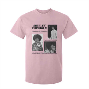 Shirley Chisholm Unbought And Unbossed T Shirt For Kid Vintage Feminist Poster TS12 Light Pink Print Your Wear