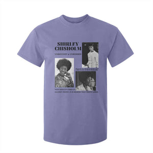 Shirley Chisholm Unbought And Unbossed T Shirt For Kid Vintage Feminist Poster TS12 Violet Print Your Wear