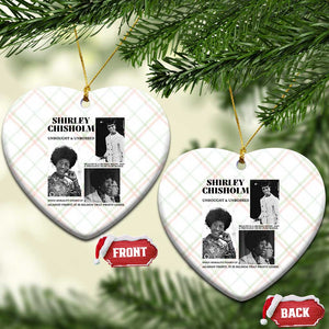 Shirley Chisholm Unbought And Unbossed Ceramic Ornament Vintage Feminist Poster TS12 Print Your Wear