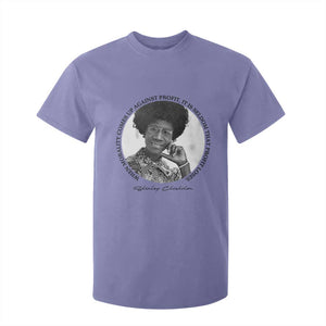 Shirley Chisholm Civil Rights Leader Quote T Shirt For Kid When Morality Meets Profit TS12 Violet Print Your Wear