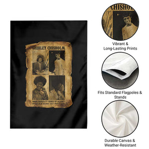 Vintage Shirley Chisholm Garden Flag When Morality Meets Profit Quote TS12 Print Your Wear