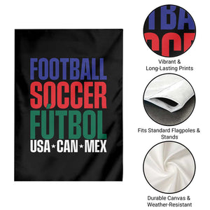 Canada Mexico USA Garden Flag Football Fan Gift TS12 Print Your Wear