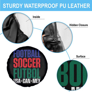Canada Mexico USA Spare Tire Cover Football Fan Gift TS12 Print Your Wear