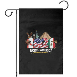 2026 North American Football Supporters Garden Flag TS12 Black Print Your Wear
