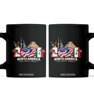 2026 North American Football Supporters Coffee Mug TS12 Black Print Your Wear