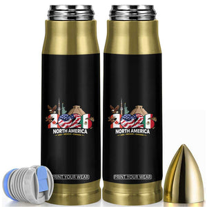 2026 North American Football Supporters Bullet Tumbler TS12 Black Print Your Wear