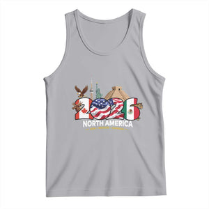 2026 North American Football Supporters Tank Top TS12 Athletic Heather Print Your Wear