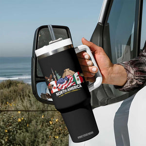 2026 North American Football Supporters Tumbler With Handle TS12 Print Your Wear