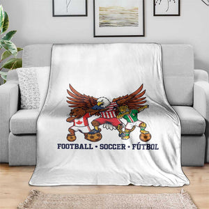 Eagle Jaguar Beaver 2026 Football Throw Blanket Supporters Gift Idea TS12 Print Your Wear