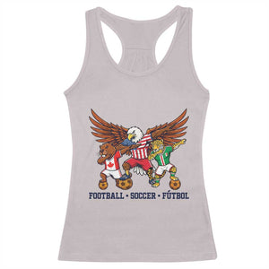Eagle Jaguar Beaver 2026 Football Racerback Tank Top Supporters Gift Idea TS12 Ice Gray Print Your Wear