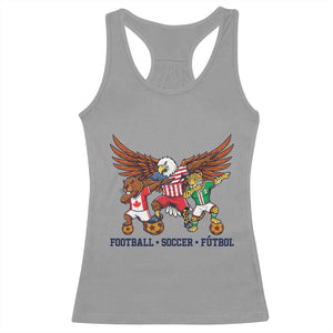 Eagle Jaguar Beaver 2026 Football Racerback Tank Top Supporters Gift Idea TS12 Sport Gray Print Your Wear