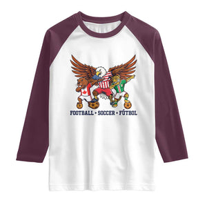 Eagle Jaguar Beaver 2026 Football Raglan Shirt Supporters Gift Idea TS12 White Maroon Print Your Wear