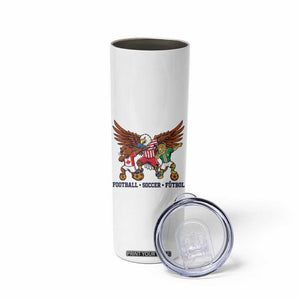 Eagle Jaguar Beaver 2026 Football Skinny Tumbler Supporters Gift Idea TS12 Print Your Wear