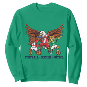 Eagle Jaguar Beaver 2026 Football Sweatshirt Supporters Gift Idea TS12 Irish Green Print Your Wear